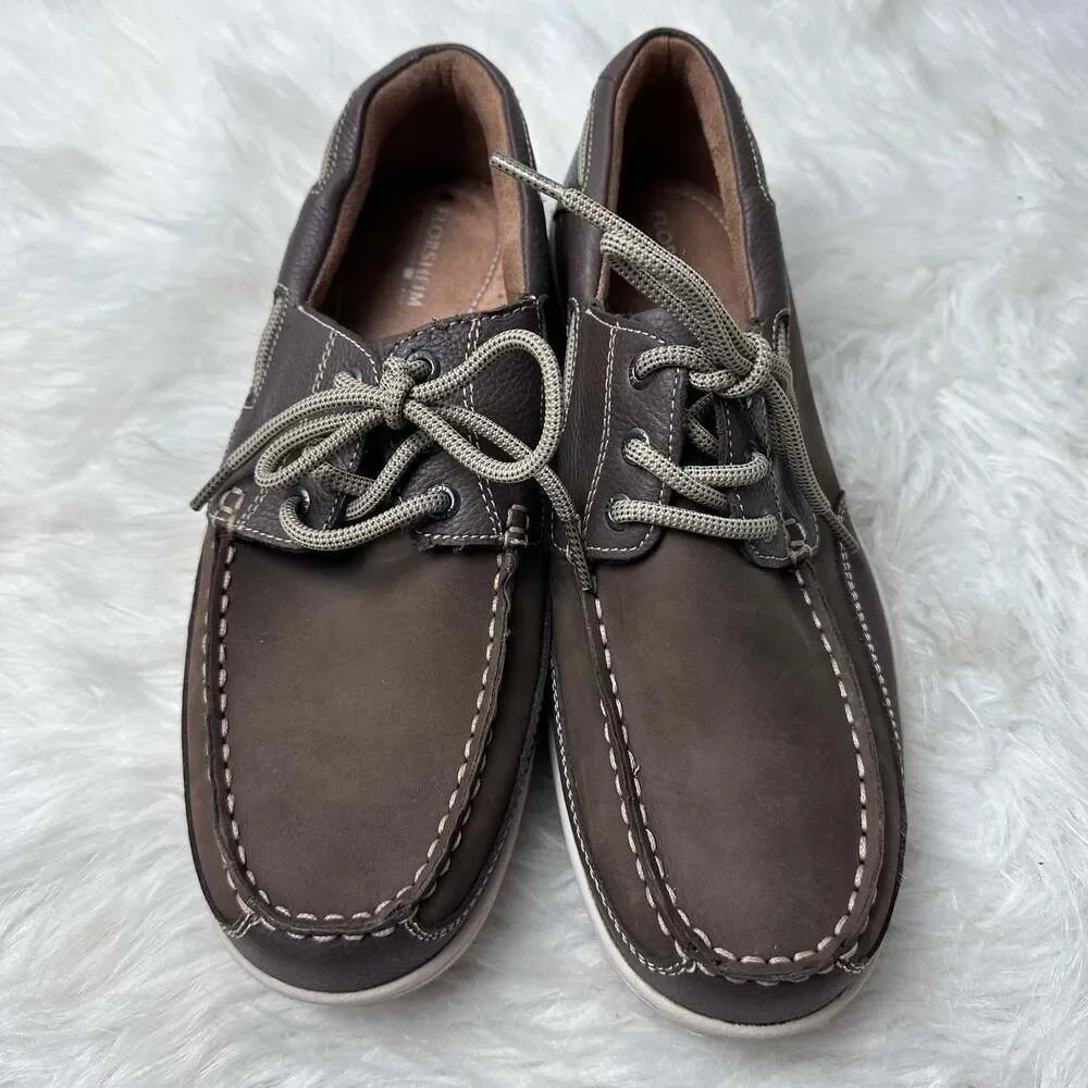 Florsheim Lakeside Moc Toe Oxford Men's Casual Shoes Brown‎ Nubuck